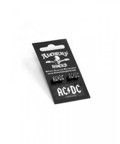 AC/DC Silver Logo/Lightning Bolt Earrings $8.20 Accessories