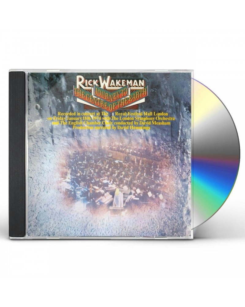 Rick Wakeman JOURNEY TO CENTER OF EARTH CD $7.87 CD