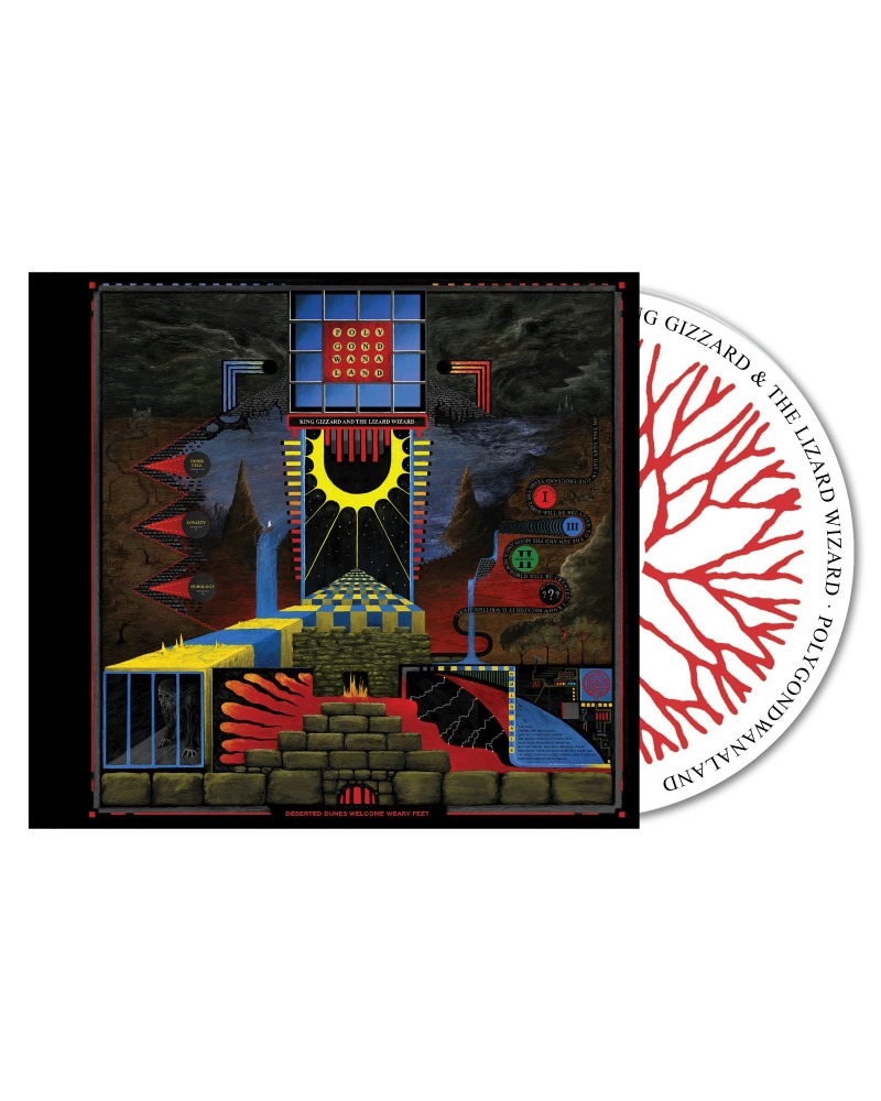 King Gizzard & The Lizard Wizard Polygondwanaland CD $3.96 CD