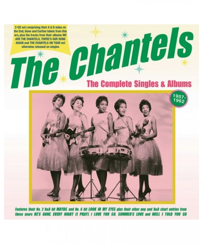 The Chantels The Complete Singles & Al CD $6.72 CD