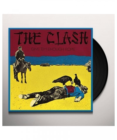 The Clash GIVE EM ENOUGH ROPE Vinyl Record $12.64 Vinyl