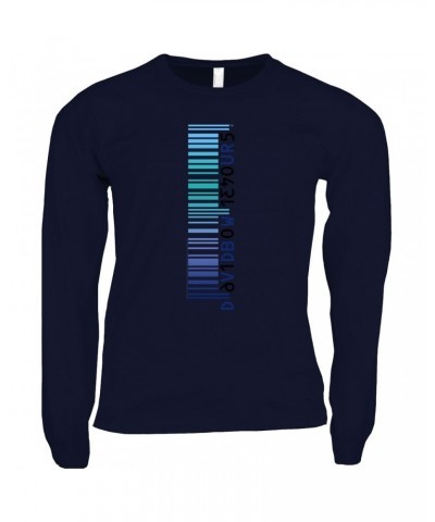 David Bowie Long Sleeve Shirt | Hours Album Barcode Shirt $13.78 Shirts