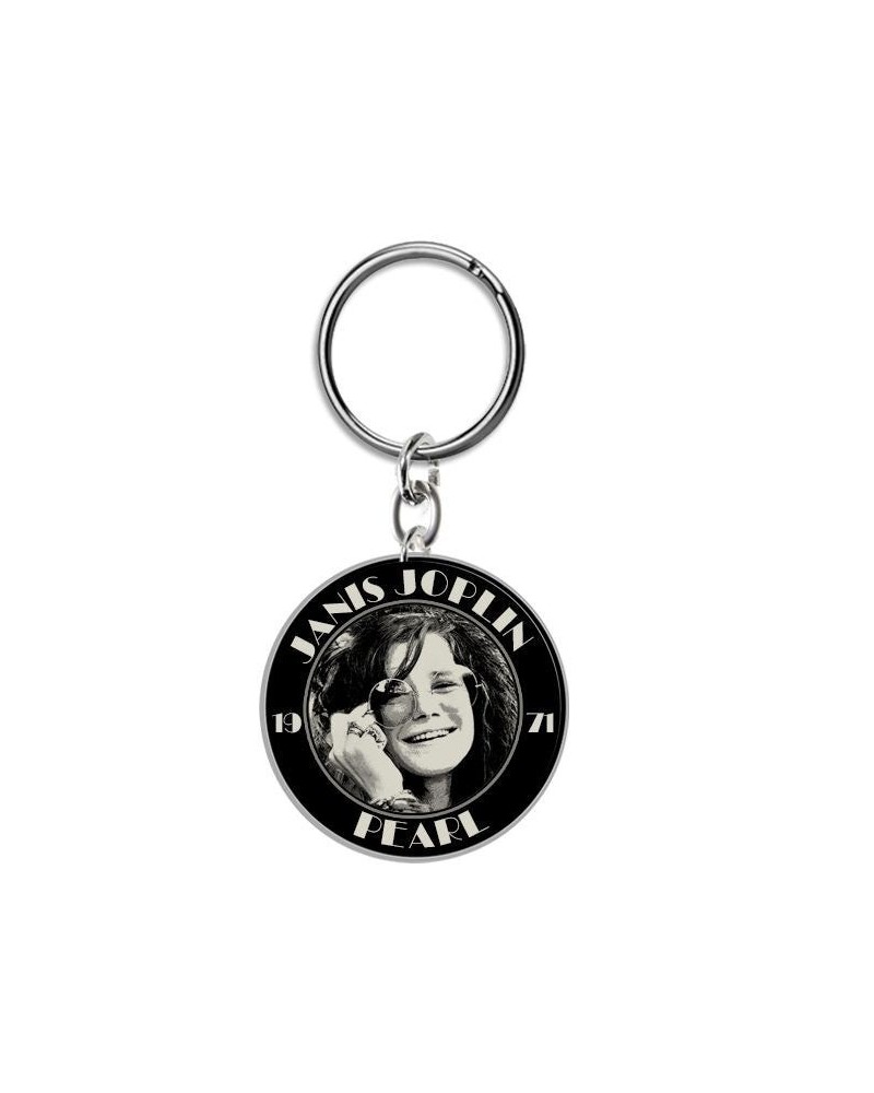 Janis Joplin Pearl Enamel Keychain $5.07 Accessories