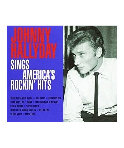 Johnny Hallyday SINGS AMERICA'S ROCKIN HITS CD $8.00 CD