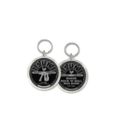 Sun Records 70th Anniversary Black Acrylic Keychain $1.80 Accessories