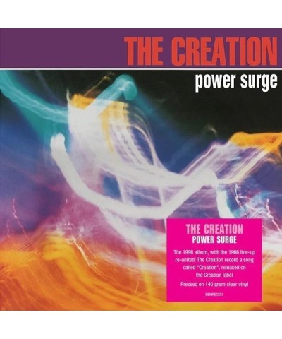 The Creation POWER SURGE (140G/CLEAR VINYL) Vinyl Record $8.22 Vinyl