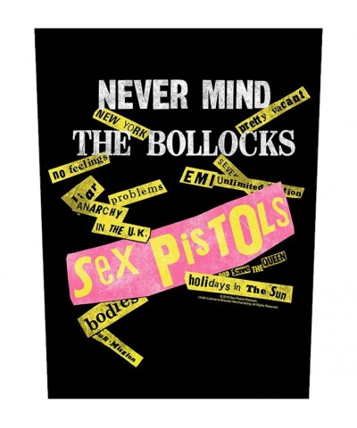 Sex Pistols Never Mind The Bollocks' Back Patch $9.61 Accessories