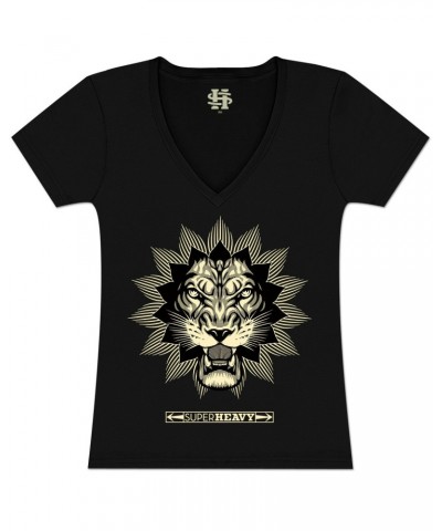 SuperHeavy Juniors V-Neck Lion T-Shirt $10.50 Shirts