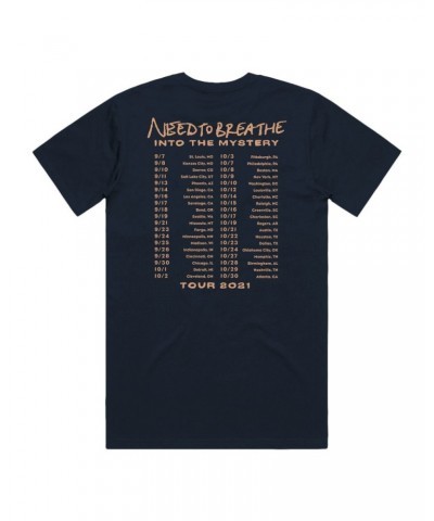 NEEDTOBREATHE 2021 Tour Tee $4.50 Shirts