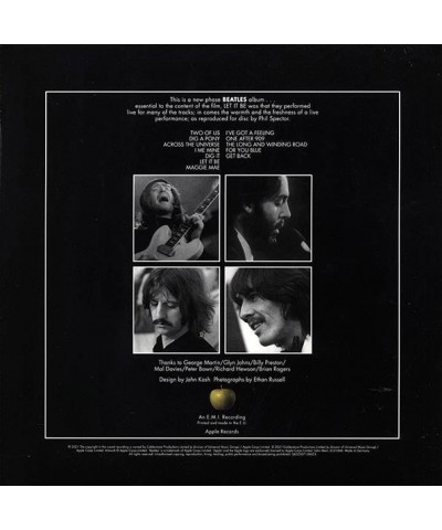 The Beatles LP - Let It Be (stereo) (180g) (Vinyl) $23.66 Vinyl